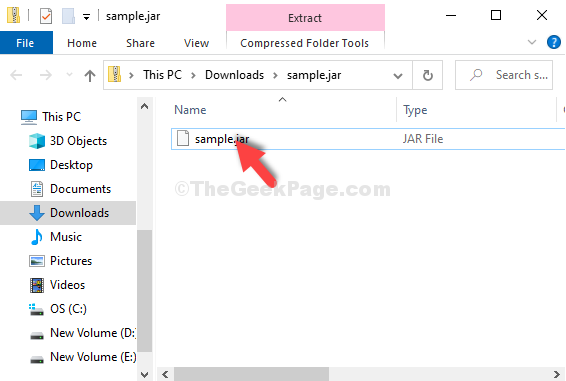 Double Click On .jar File To Open