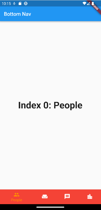 Bottom Navigation Figure